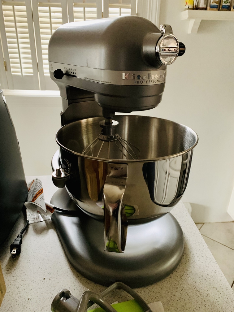 Stand Mixer on the Counter